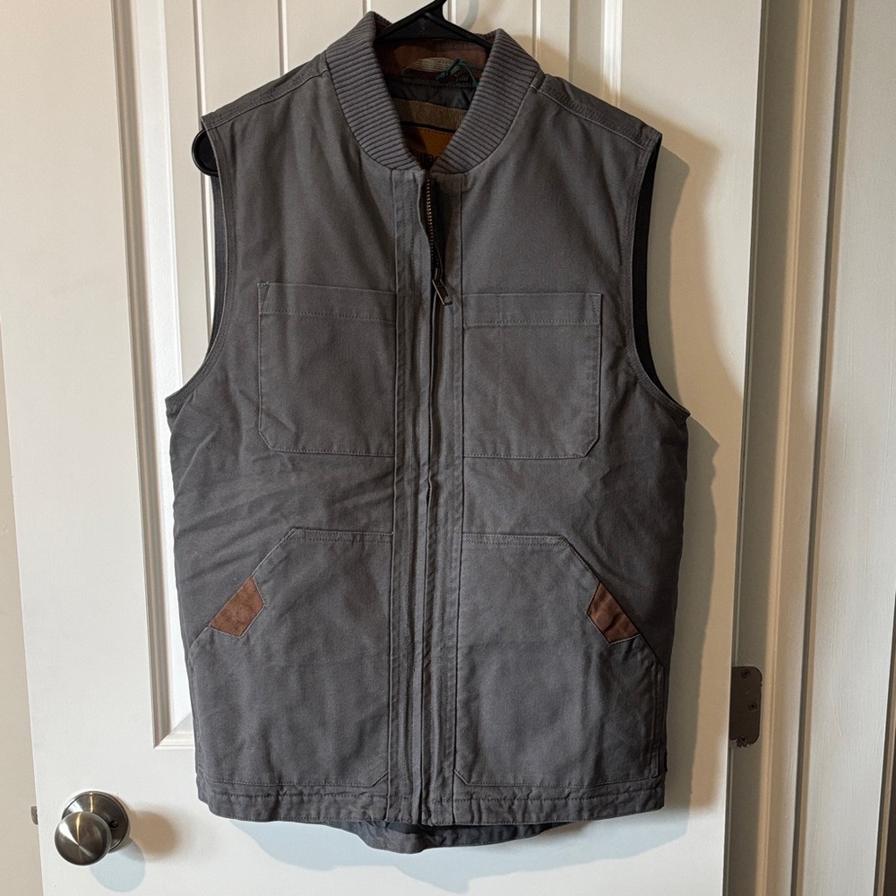 Women’s Gray Sleeveless Jacket
